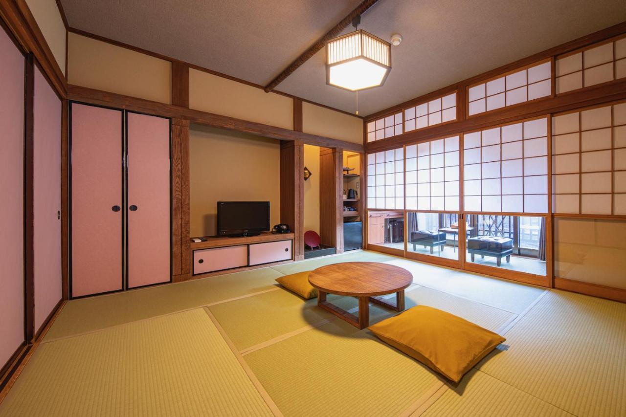 Shima Onsen Kashiwaya Ryokan Nakanojo Exterior foto