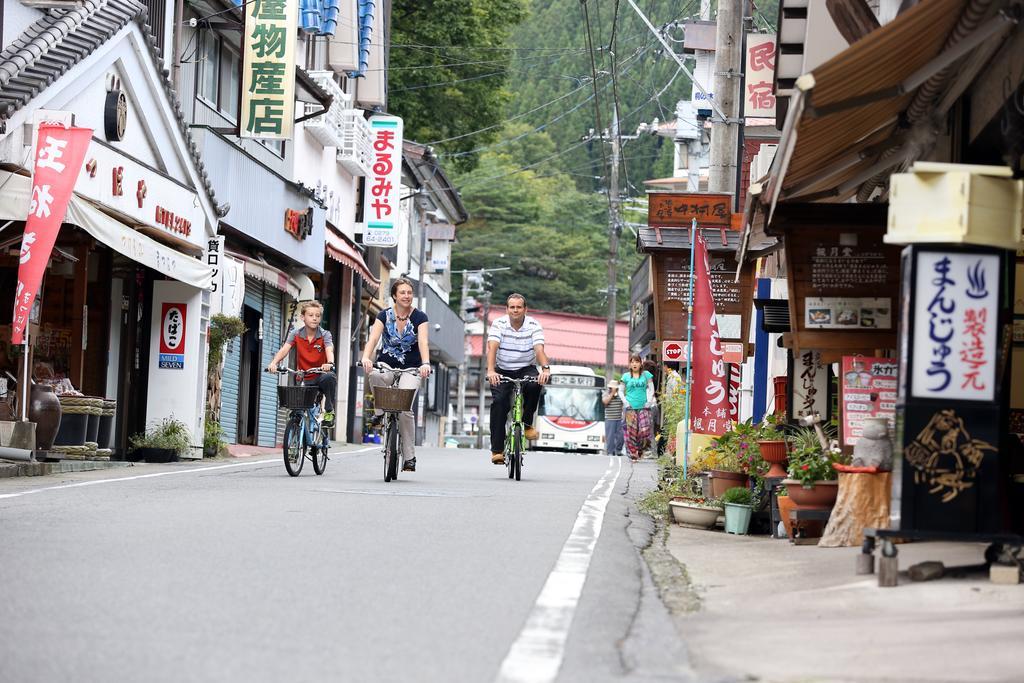 Shima Onsen Kashiwaya Ryokan Nakanojo Exterior foto